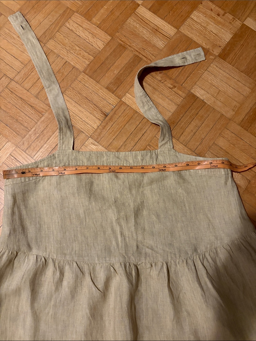 Eileen Fisher Linen Tiered Sundress - Picture 2 of 10